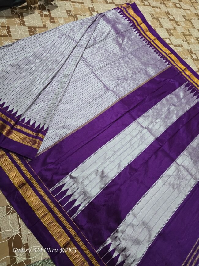 Karnataki Pure Handloom Silk Ilkal