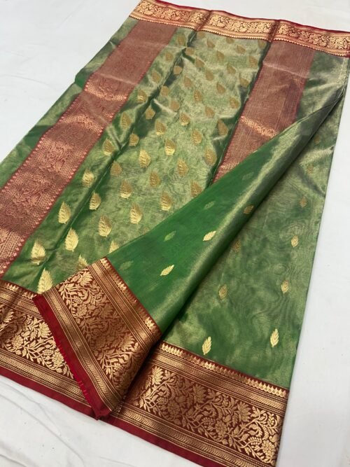 Chanderi Handloom Handwoven Saree