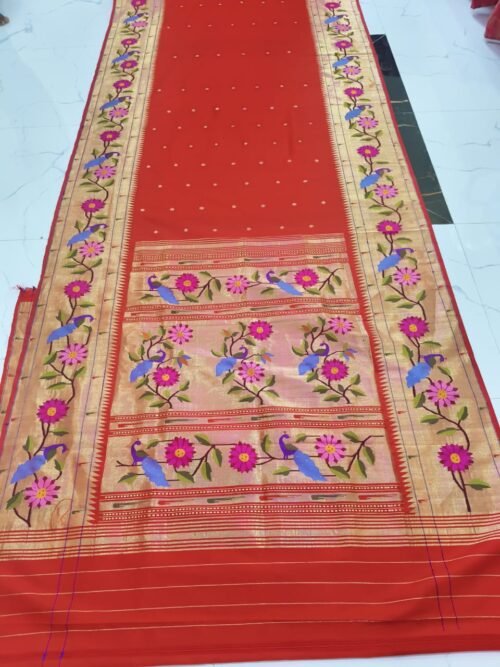 Brocade Paithani Handloom Sarees